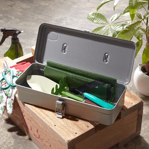 TRUSCO T-320SV Trunk Tool Box, 133.0 x 5.4 x 3.8 x 3.8 inches (333 x 137 x 96.5 cm), Silver M Single Item