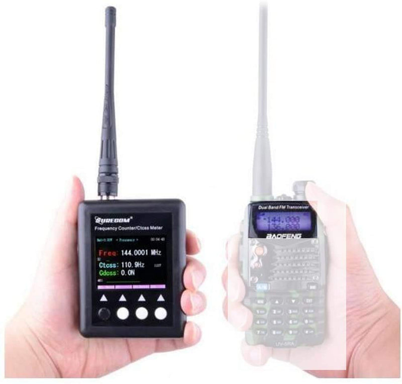 [Australia - AusPower] - SF401 Plus 27Mhz-3000Mhz Radio Portable Frequency Counter Meter with CTCCSS DCS Decoder 