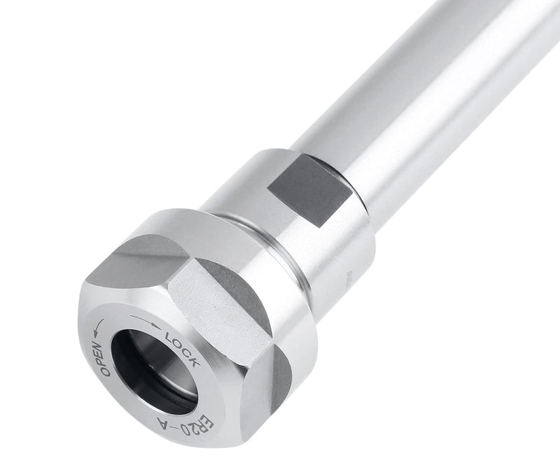 [Australia - AusPower] - Accusize Industrial Tools ER20 Collet Chuck Extension Rod, 2.50 in. Shank Length, 3/4 in. Straight Shank Alloy Steel, 0223-0210 