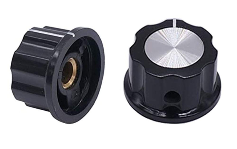 [Australia - AusPower] - A04 knob for 6mm / 0.24" Diameter Shaft Potentiometer, 30mm top Diameter 5PCS 30 mm 
