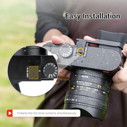 Extended Q3 43 Eyecup Eyepiece, Soft Silicon Camera Eye Cup Viewfinder Eyeshade Cover Protector Special Designed for Leica Q3 43 & Q3 Camera, Block Stray Lighting Q3 43 Camera Accessories