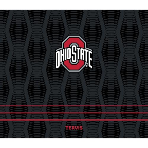 Tervis Venture Water Bottle Ohio State Buckeyes - Full Speed Triple Insulated Tumbler Travel Cup Keeps Drinks Cold & Hot, 26oz, Stainless Steel