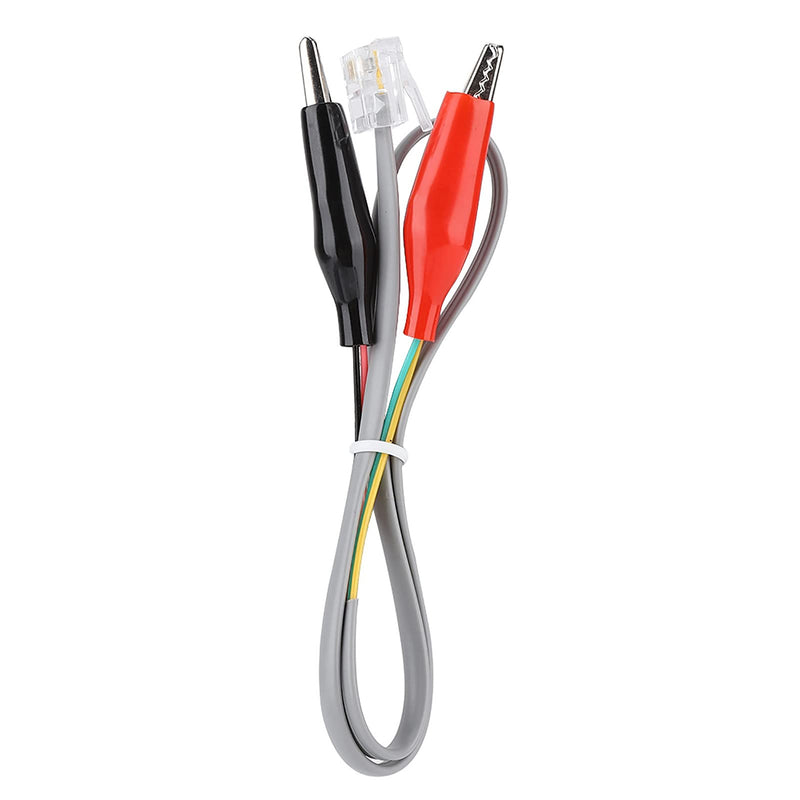 [Australia - AusPower] - C019 Telephone Phone Line Network Cable Tester Butt Tester Lineman Tool Cable Set, Phone Tester with Connectors and Joiner Support DTMF Dual Caller ID, Blue 