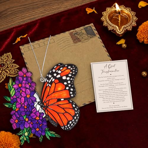 Butterfly Gifts for Women – Inspirational Gifts for Women 2026 for Christmas Mothes day Butterfly Decor, Christian Religious Gift, Women Birthday Gifts, Valentines, Mothers Day, Easter Basket Stuffers