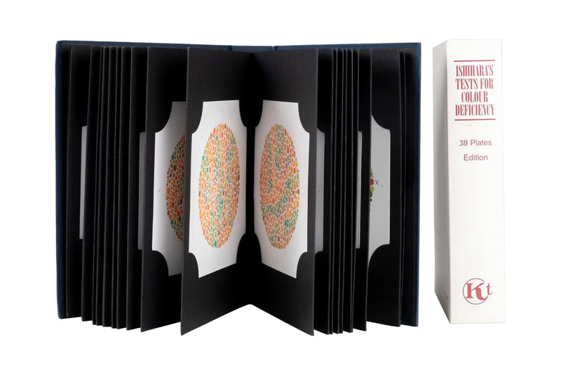 [Australia - AusPower] - Kanehara Ishihara Test Chart Books, for Color Deficiency-38 Plate (Complete Edition) Book 
