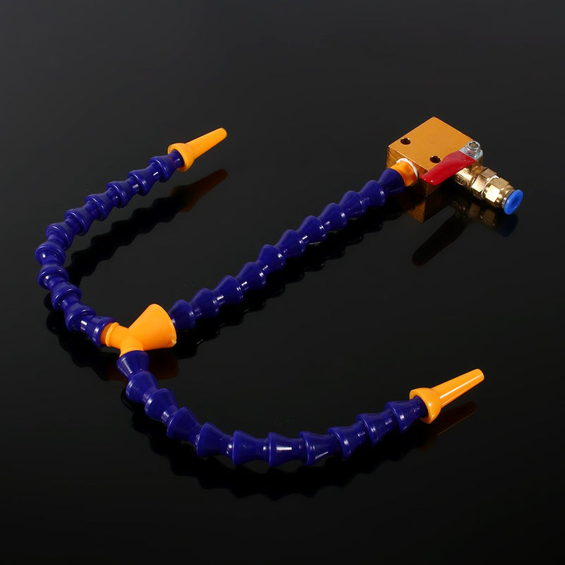 [Australia - AusPower] - Spray Nozzle Mist Coolant Lubrication Spray System Pipe Valve for 8 mm Air Line CNC Lathes Milling Machines 