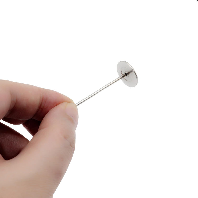 [Australia - AusPower] - 10 Pcs Long Upholstery Nails Tacks 18mm x 50mm, Flat Head Furniture Nails, Large Thumb Tacks, Metal Push Pins, for Furniture Sofa Headboards Decorative,Silver,0.7 x 2 inch Silver 