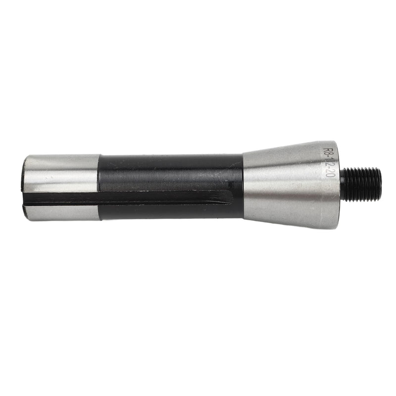 [Australia - AusPower] - Drill Chuck Arbor R8 Shank to 1/2in Threaded 20mm Length Manganese Steel Mill Arbor Adapter 
