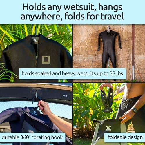 Wetsuit Hanger Drying - Foldable Vented Quick Dry Suit Hanger