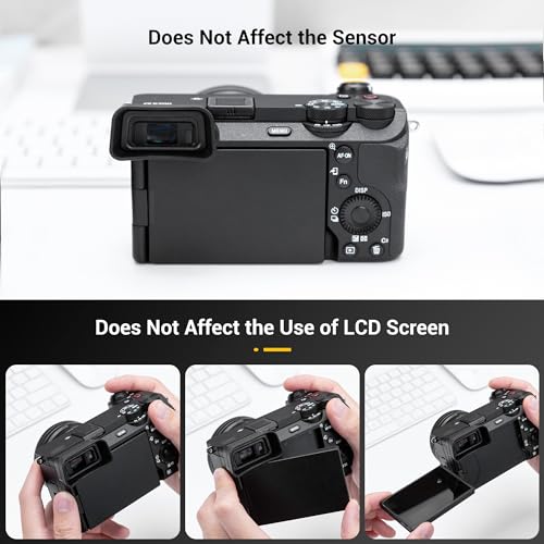 Kiwifotos Long Soft FDA-EP20 Eyecup Eye Cup Eyepiece for Sony A6700 Camera Sony FDA-EP20 Replacement