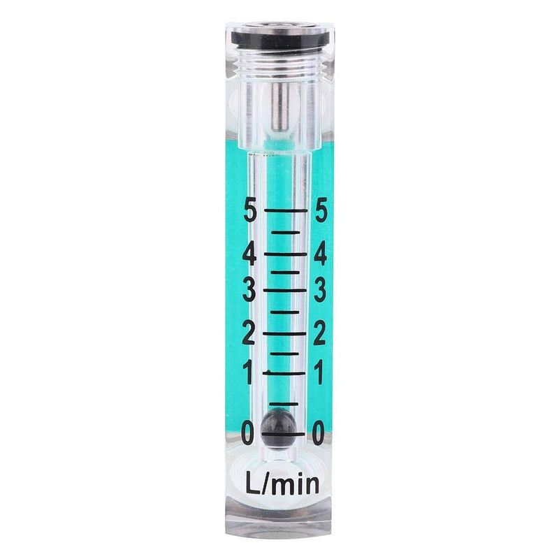 [Australia - AusPower] - LZQ-1 Flow Meter Air Flow Meter 1~5LPM Oxygen Carbon Dioxide Measuring Flow Meter 