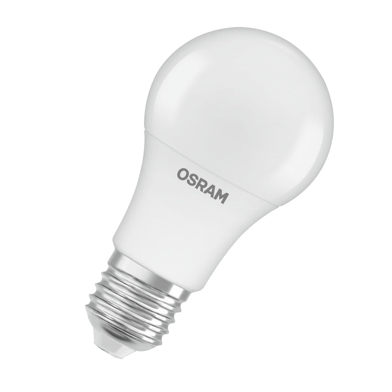 [Australia - AusPower] - Osram LED Star Value Classic A40 LED Bulb for E27 Socket, Pear Shape, FR, 470 Lumens, Warm White (2700K), Replacement for Conventional 40W Incandescent Bulbs, Non-Dimmable, Pack of 10 40W-Ersatz Matte 10 Pack 
