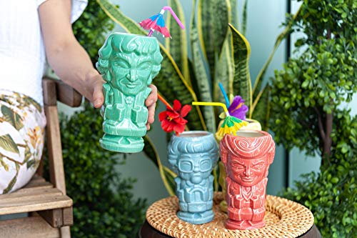 Geeki Tikis The Golden Girls Dorothy Mug | Official Golden Girls Collectible Ceramic Tiki Style Cup | Holds 18 Ounces