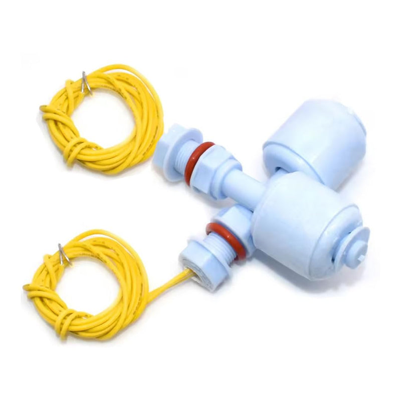 2 Piece Water Level Sensor, Both AC220V and AC/DC24V Circuits Can Be Used, Liquid Float Switch Liquid Sensor for Hydroponics Gardening Aquarium Pool Tank 52mm | Liquid Sensor for Hydroponics, Aquarium, Pool & Tank, 52 mm, Easy Installation, Reliable Co...