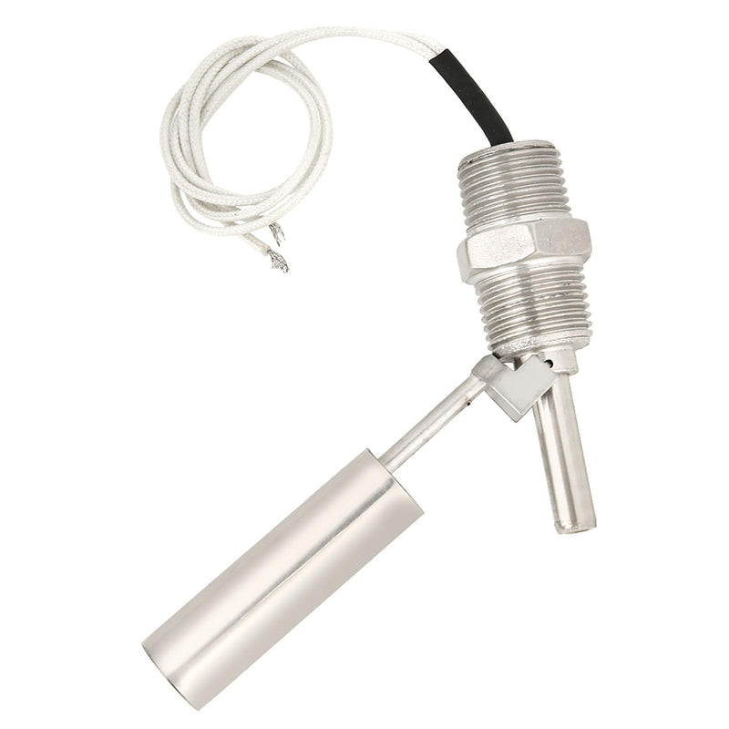 [Australia - AusPower] - Sensor Switch, Side Mounted Liquid Water Level Float Sensor Switch 304 Stainless Steel 1/2 NPT Male Thread DC0-110V for Tank Swimming Pool Garden Pond Liquid Water Level Sensor 