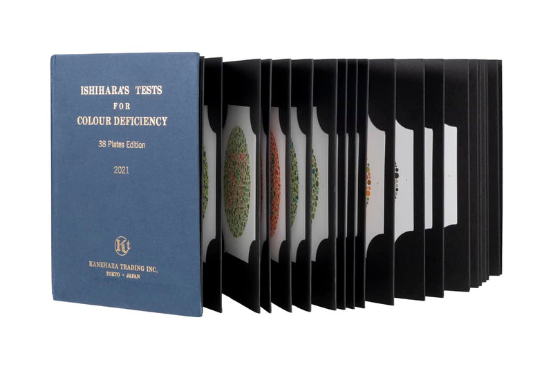 [Australia - AusPower] - Kanehara Ishihara Test Chart Books, for Color Deficiency-38 Plate (Complete Edition) Book 