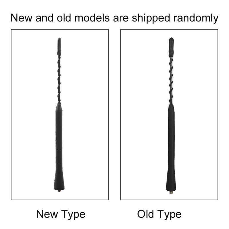1J0 035 849 A, car antenna mast, universal car roof mast stereo radio, FM AM reinforced booster antenna (9 inch, 16 inch) (9 inch) 9inch