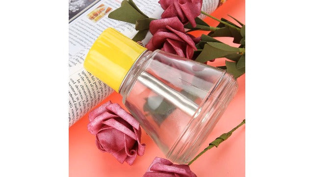 150ml Nail Art Pump Dispenser Empty Bottle Liquid Container Glass Alcohol Press Bottle