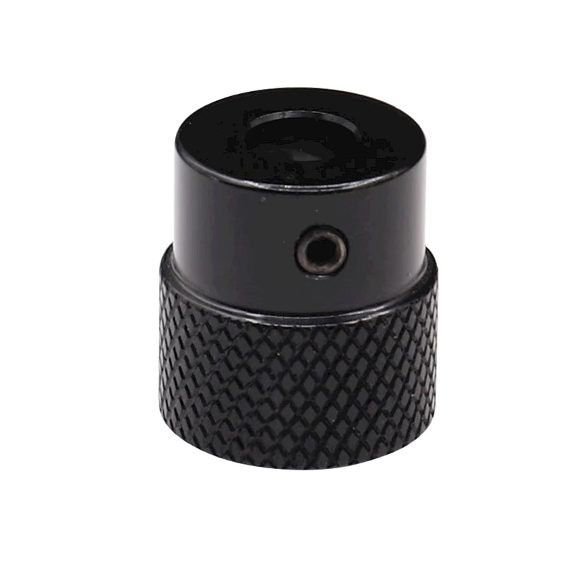 [Australia - AusPower] - CHANCS Aluminium Alloy Machine Tool Handwheels 20mm OD 5mm Bore Knurled Oxidised Black Handles Knobs for Sliding Table 20-5 