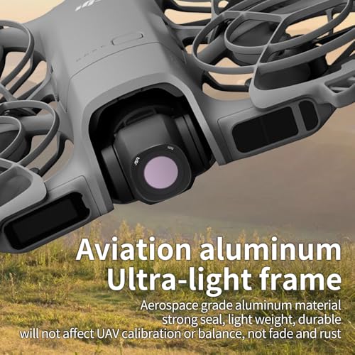 Coyktonty Lens Filter/Filter Set for DJI Neo2 Drone,Waterproof, Oil-Resistant, Easy to Install (ND-PL 8 16 32 64) ND-PL 8 16 32 64