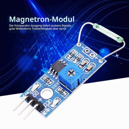 4pcs/set Reed Sensor Module Magnetic Switch Module DIY Kit Normally Open for