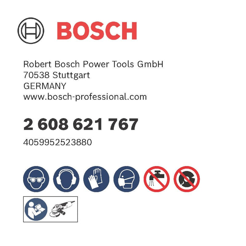 Bosch Professional 1 x Flap Disc X571 Best for Metal X-LOCK (for Metal, Diameter 125 mm, P 40, Angled Design, Accessories Angle Grinder) Ø 125 mm Grit 40
