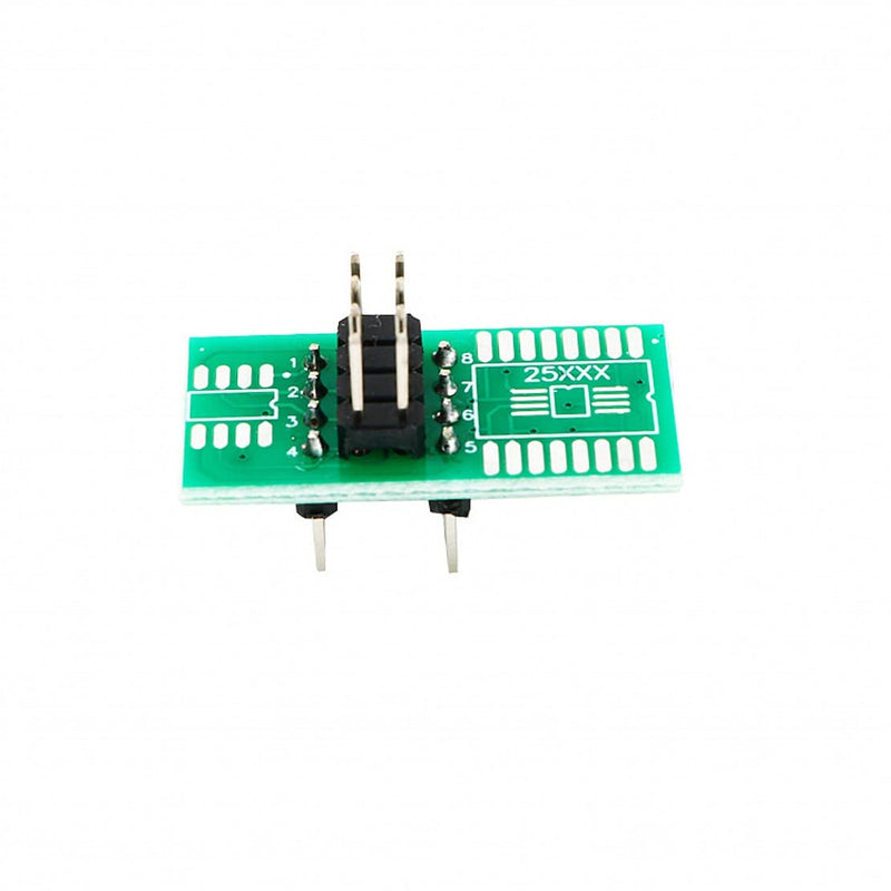 JZK SOIC8 SOP8 Test Clip for EEPROM 93CXX / 25CXX / 24CXX Incircuit Programming + 2 Adapters SOIC8 SOP8 Test Clip with Adapter