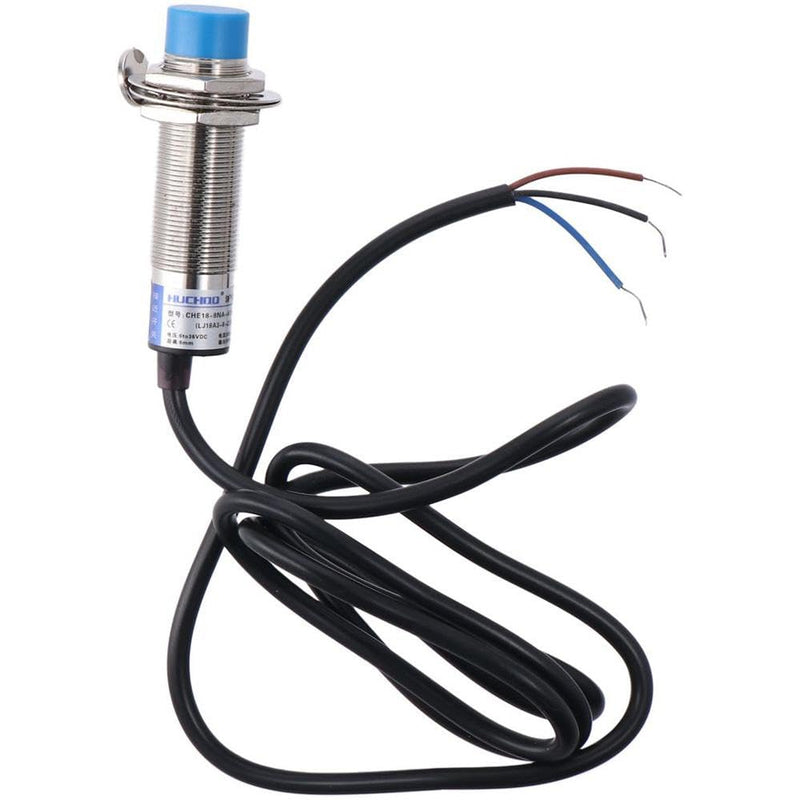 [Australia - AusPower] - LJ18A3-8-Z/BX M18 Approach Switch, 300mA MCU Board Inductive Proximity Sensor Switch Detector, 8mm Detecting Distance for 3D Printer Probe Bed Leveling 