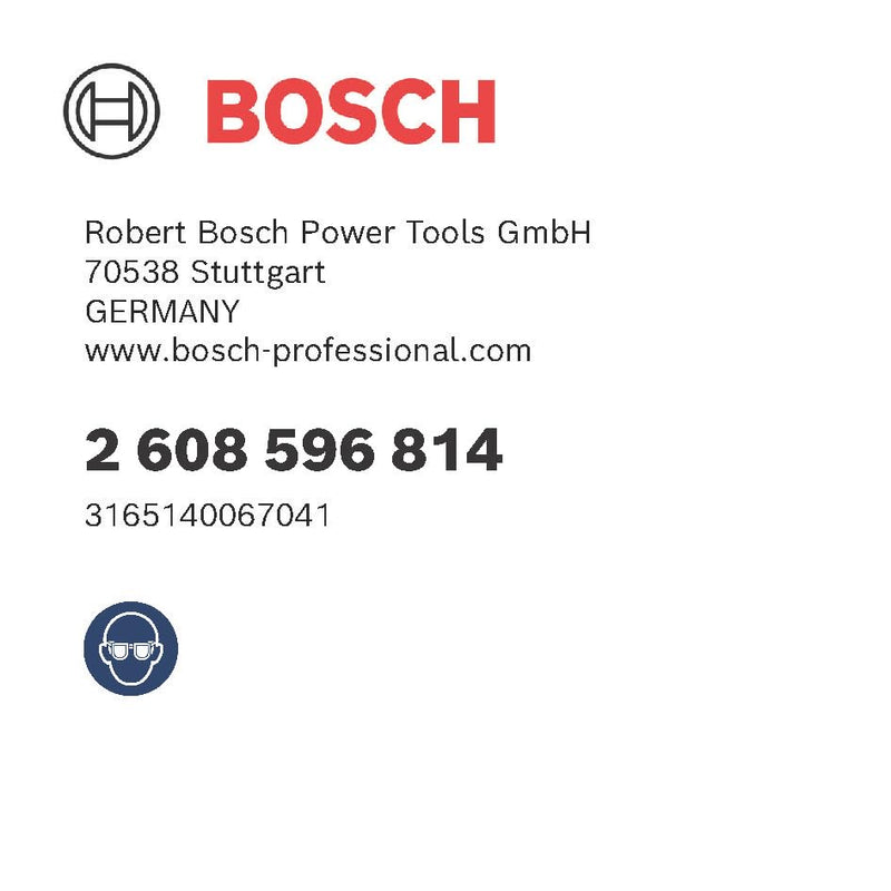 Bosch 2608596814 3.5 x 73 x 112 mm DIN340 HSS-G Drill Bits by Bosch Ø 3.5 mm