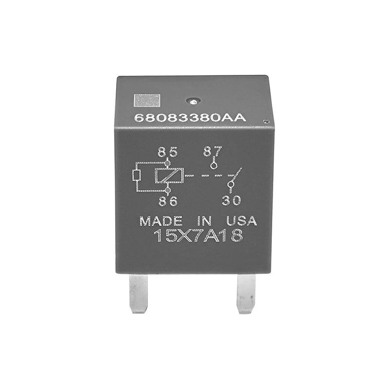 [Australia - AusPower] - Relay 68083380AA (Set of 2) 12VDC 35A, 4 Pins SPST Automotive Power Relay Compatible with 12088567 Set of 2 