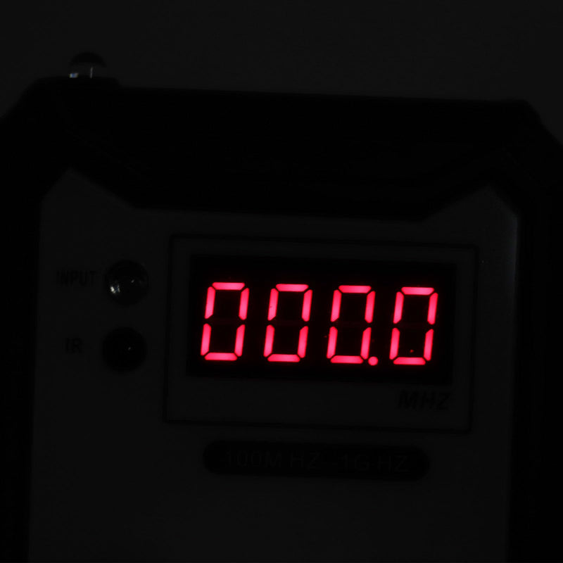 [Australia - AusPower] - Key Fob Frequency Tester, Accurate and Reliable Remote Key Frequency Tester with LED Lights, Infrared Detection, High Accuracy Digital Display, 100M HZ to 1G HZ 