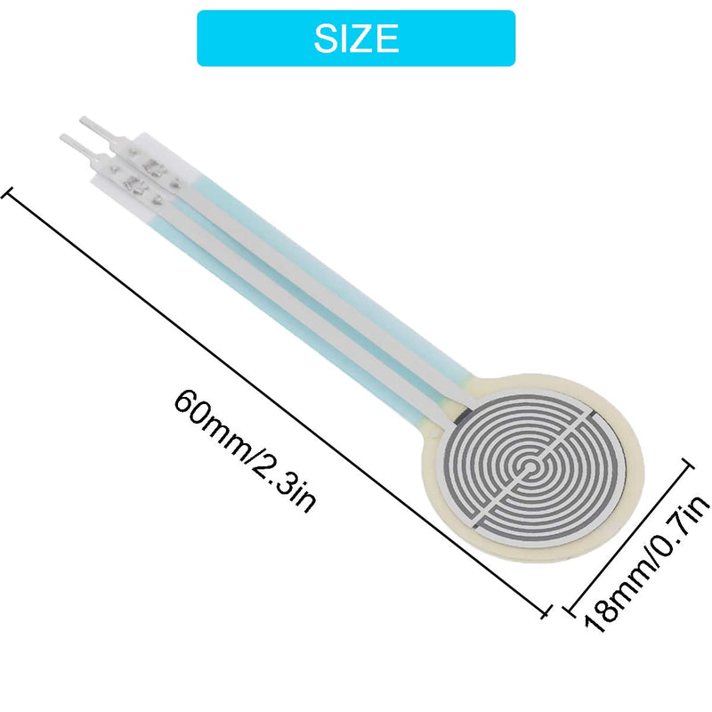 [Australia - AusPower] - FSR402 Thin Film Pressure Sensor Resistance Pressure + Linear Voltage Conversion Module,with Connecting Cable for arduino 51 MCU STM32 