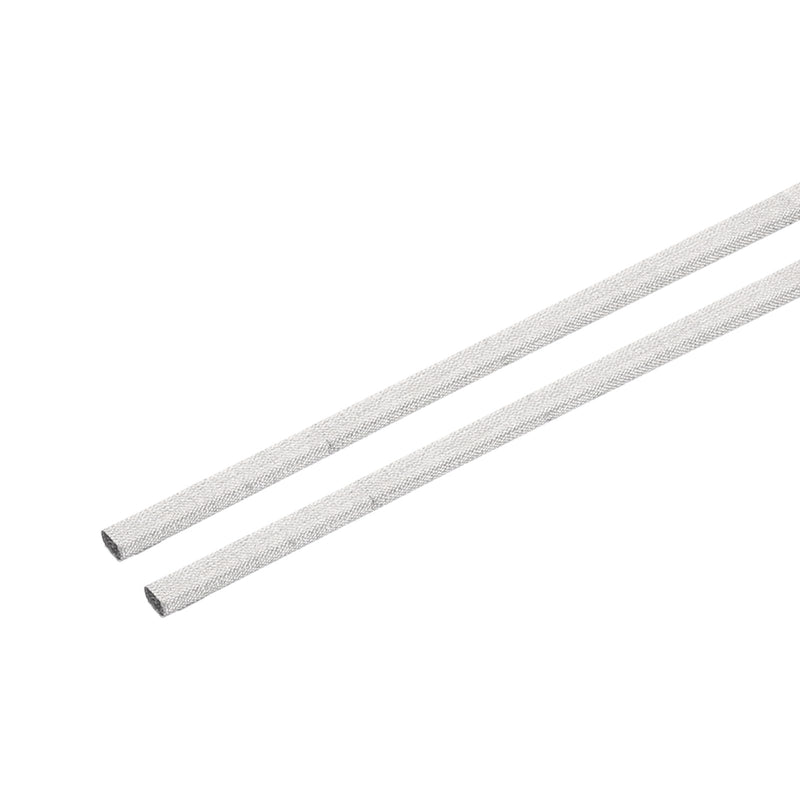 MECCANIXITY 2pcs RF Faraday Foam Gasket/Conductive Foam Strip, 39.4"x0.12"x0.08" (1mx3mmx2mm) for Seal RF Enclosures/RF Shield Box, Covered in High-Shielding Fabric with Adhesive Backing 1m x 3mm x 2mm 2