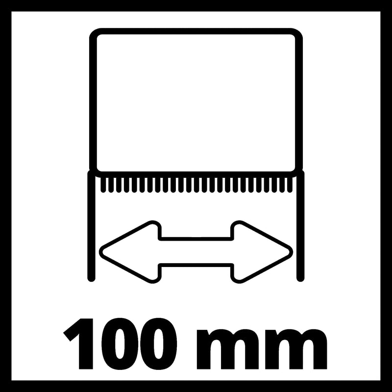 [Australia - AusPower] - Original Einhell synthetic fibre brush 120 x 100 (brush grinder accessories, for Einhell cordless brush grinder TP-BR 18/32 Li BL, for polishing metal, stone and wood, diameter 120 mm) 