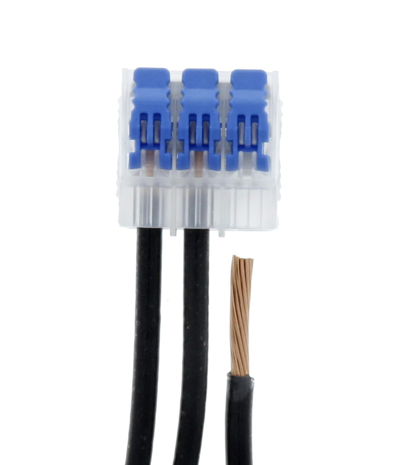 [Australia - AusPower] - IDEAL Electrical 30-05L23 In-Sure Lever Wire Connector 3-Port, 50/Bag 