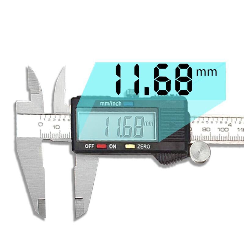 [Australia - AusPower] - Digital Caliper jj-shop24 Calliper Measuring Gauge 0-150mm LCD Display Metal Stainless Steel Measuring 