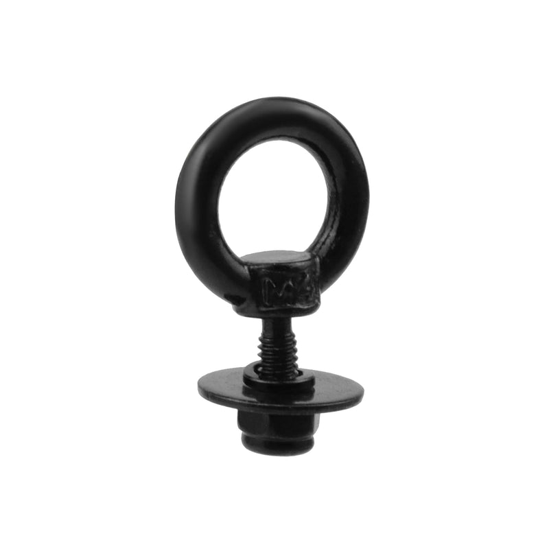[Australia - AusPower] - Antrader Lifting Shoulder Eye Bolts,6 Sets Eye Bolts with Nuts M4 Stainless Steel Machinery Shoulder Lifting Eye Bolt Lifting Ring Threaded Eyebolts with Lock Nuts,Lock Washers, Flat Washers M4-(With Lock Washers) 