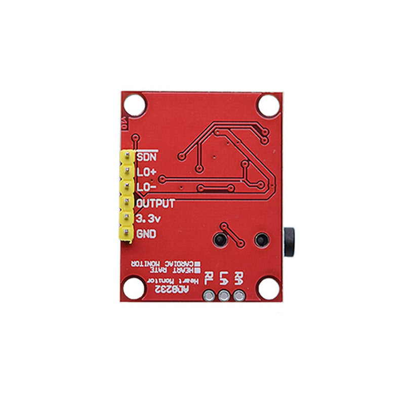 ECG Module AD8232 ECG Measuring Coil Heart Rate Sensor Module Kit ECG Monitoring Sensor for Arduino with DuPont Cable