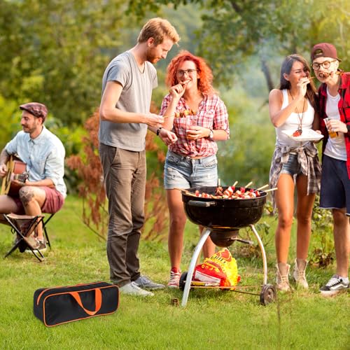 BBQ Tool Bag Portable Grill Utensil Organizer 14.76 Inch Oxford Tote