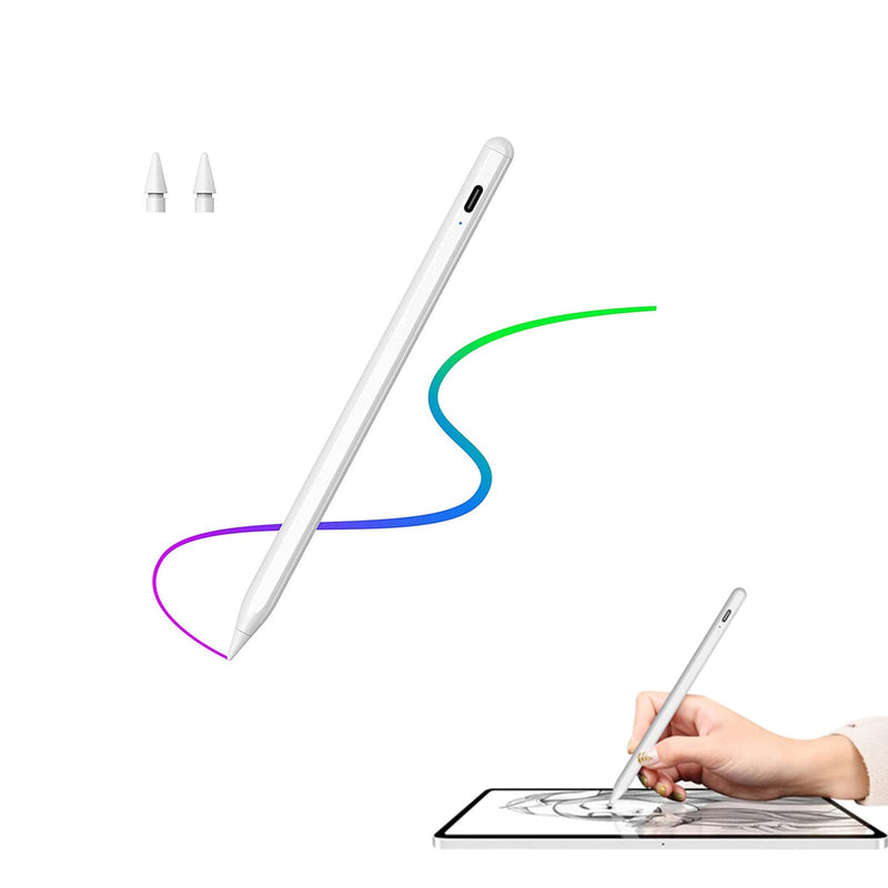[Australia - AusPower] - Stylus Pen with Tilt Sensitive & Palm Rejection, Active Pencil Compatible with (2018-2022) Apple iPad Pro 11/12.9 Inch, iPad 10.2 7/8/9th Generation, iPad Air 3rd/4th, iPad Mini 5/6th Gen 