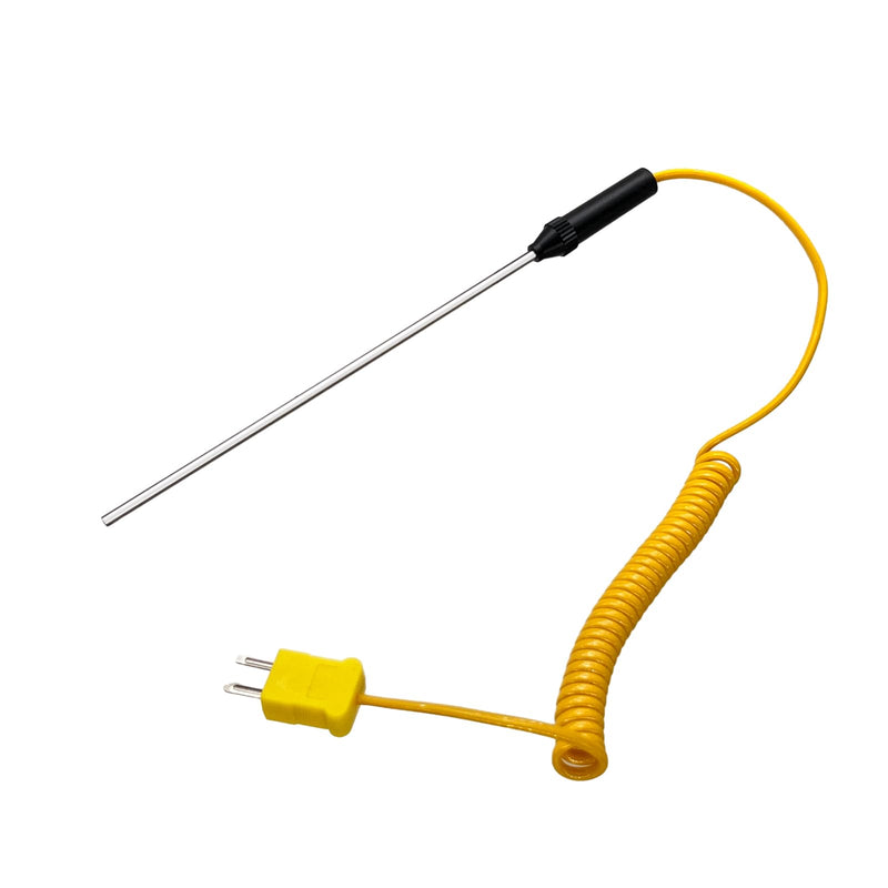 [Australia - AusPower] - 1 Pcs K Type Thermocouple Probe, Handheld Temperature Sensor Thermocouple Probe Stainless Steel Probe K Type Sensor High Temperature Thermocouple -50 to 400℃ (TP15) TP15 