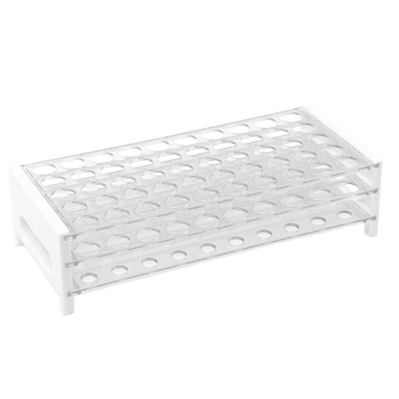 [Australia - AusPower] - Plastic Test Tube Rack for 15/18 mm Tubes, Hole Diameter is 18.7mm, Holds 50, Detachable, Karter Scientific 208U2 (Pack of 1) 15/18mm Pack of 1 