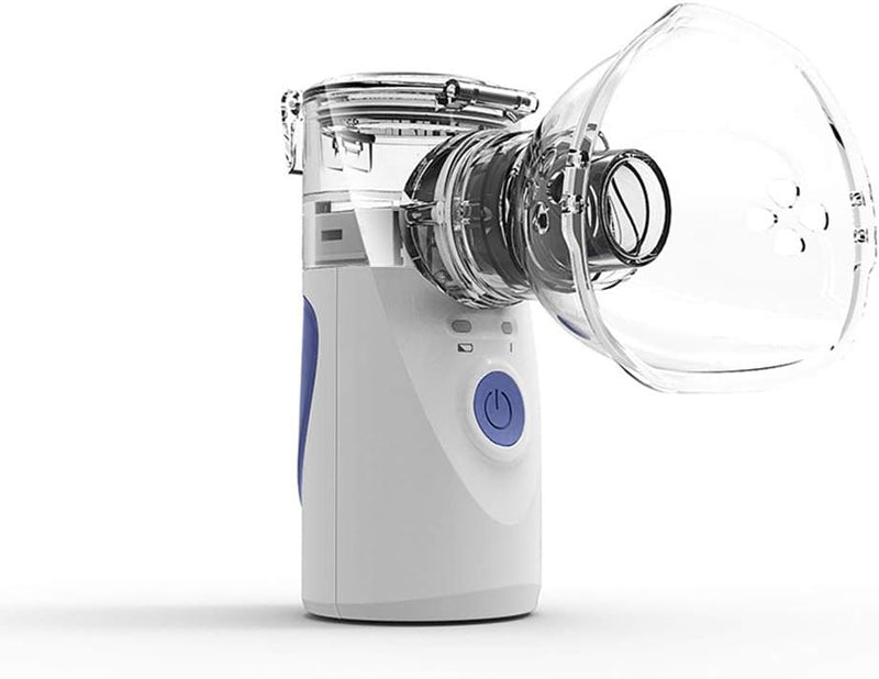 [Australia - AusPower] - Cat Nebulizer Portable Nebulizer for Cat Handheld Mesh Nebulizer for Pets USB Operated for Home Office Use Friendly for Breathing Problems with Tubing Kit Mouthpiece and Masks… 