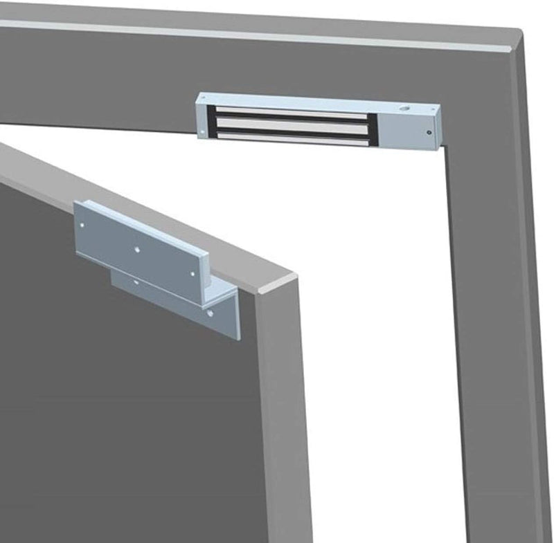 Z and L Bracket for 280KG 600LBS Holding Force Electromagnet Lock Single Door Access Control Electric Magnetic Door Lock Z and L Bracket