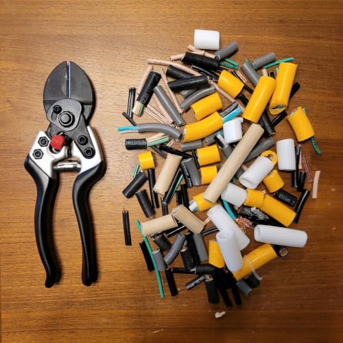WorkingFire firefighter tool spring-loaded wire and cable cutter, black handles and metal cutting jaws