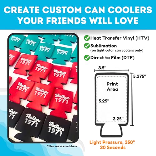 Black TahoeBay Slim neoprene can cooler sleeves in bulk, 50-pack, for insulating drinks and keeping cans cold.