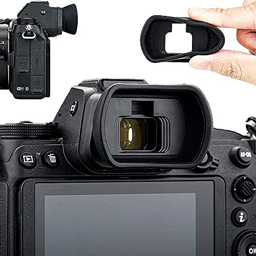 1+1 Z5 Z6 Z7 Z6II Z7II Accessories Bundle : Camera Eyecup Eyepiece + Camera Hand Grip Strap for Nikon Z5 Z6 Z7 Z6II Z7II