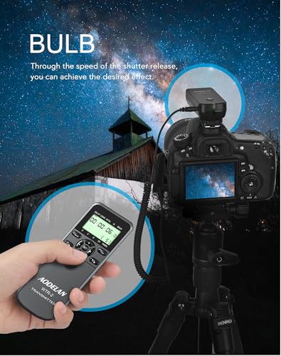 Wireless Camera Timer Shutter Release Timelapse Remote Control for Sony S8 Replaces for Sony RM-SPR1