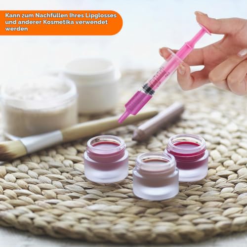 Plastic Syringes, Pack of 12 Disposable Syringes, 10 ml Syringes with Cap, for Feeding Small Animals and Dispensing Liquids