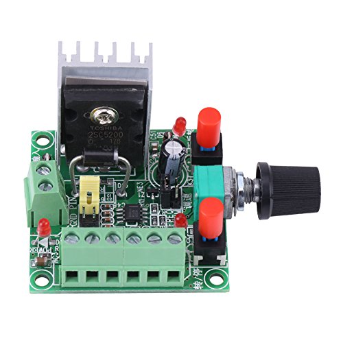 PWM/Frequency Pulse Signal Generator Module Adjustable Stepper Motor Drive Controller Board with Jumper for Simple Speed and Reversing Regulation